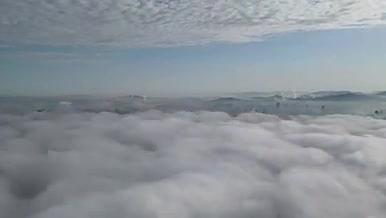 吉林市云雾航拍延时视频的预览图